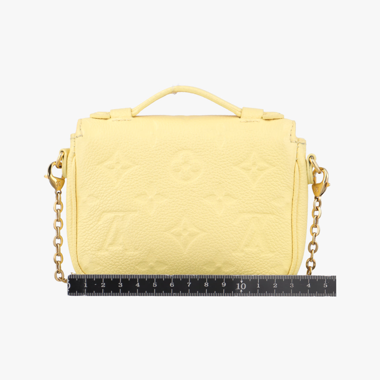 Micro Metis Pouch Chain MonogramYellowLeatherM81407ICチップマイクロメティスポーチチェーンモノグラムイエローレザーM81407ICチップ