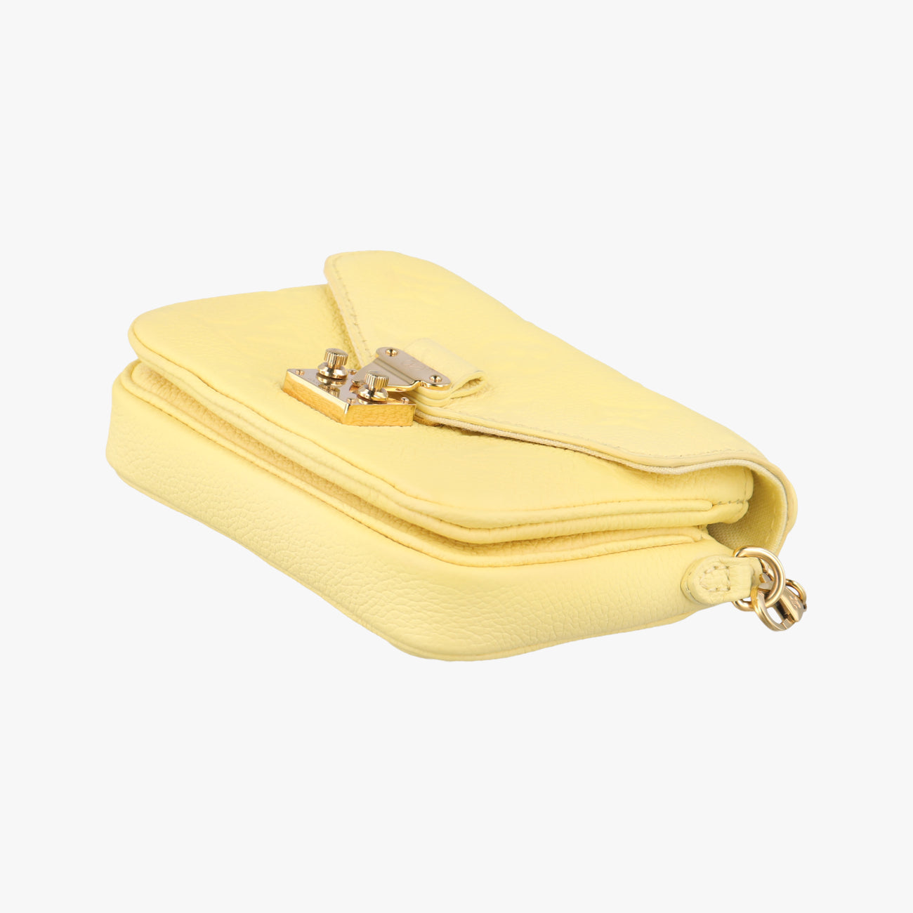 Micro Metis Pouch Chain MonogramYellowLeatherM81407ICチップマイクロメティスポーチチェーンモノグラムイエローレザーM81407ICチップ