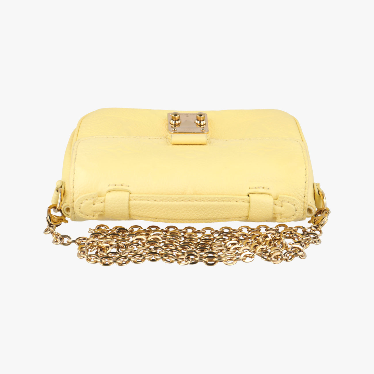 Micro Metis Pouch Chain MonogramYellowLeatherM81407ICチップマイクロメティスポーチチェーンモノグラムイエローレザーM81407ICチップ