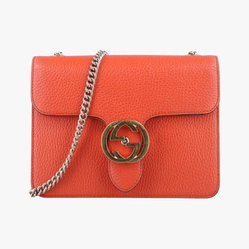 Interlocking GOrangeLeather510304I027085042インターロッキングGオレンジレザー510304I027085042