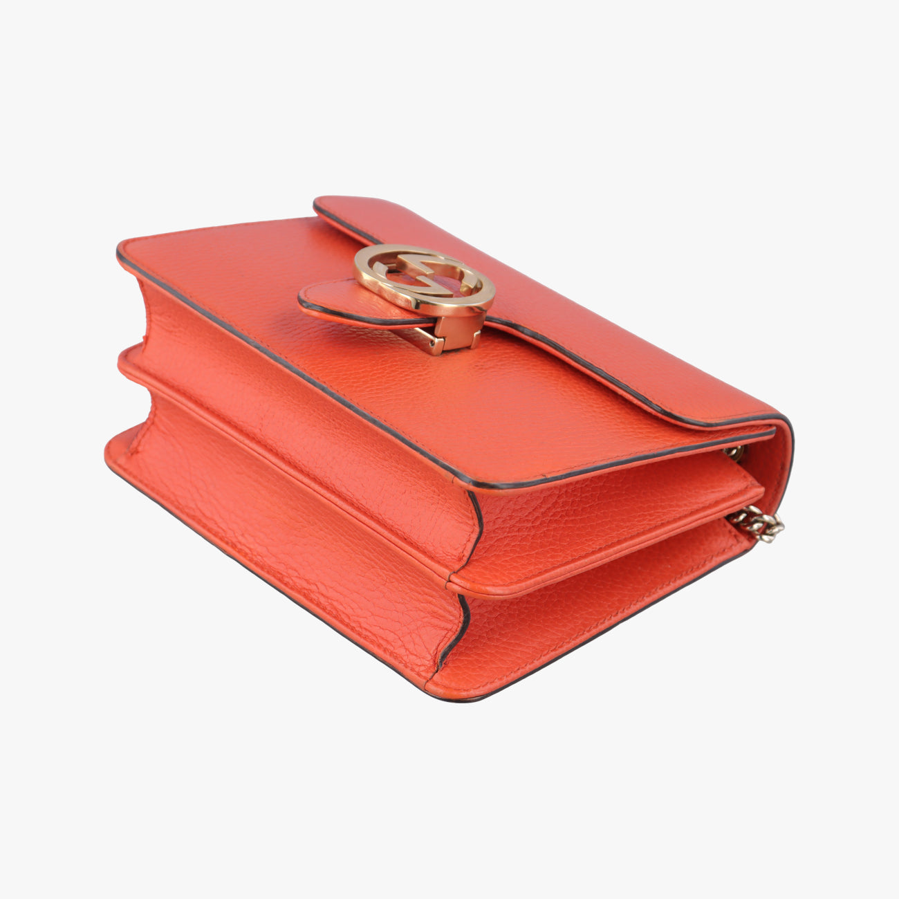 Interlocking GOrangeLeather510304I027085042インターロッキングGオレンジレザー510304I027085042