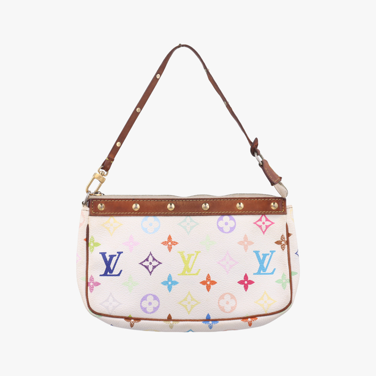 Pochette AccessoireswhiteMonogram MulticolorM92649CA2027ポシェット アクセソワールブロンモノグラム マルチカラーM92649CA2027