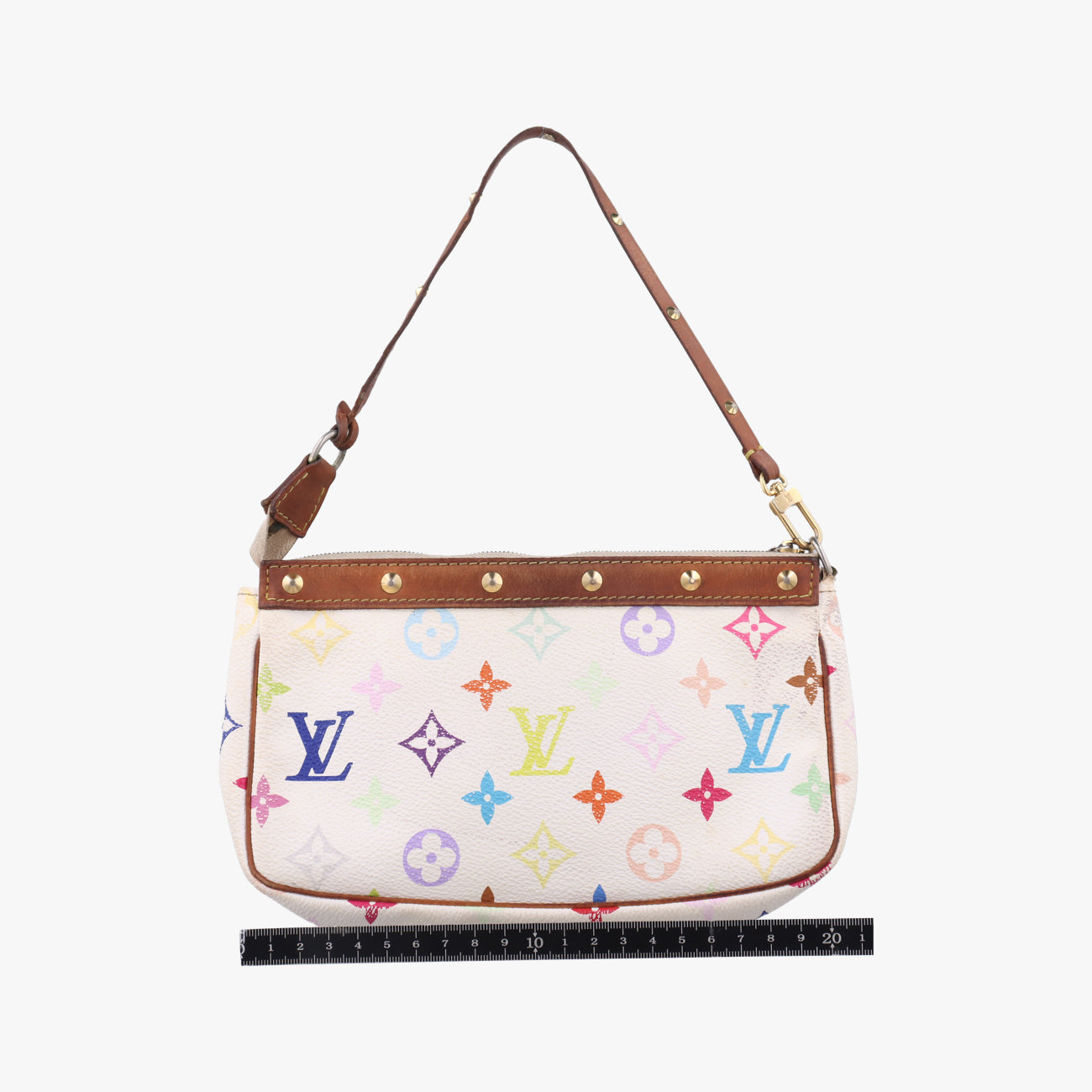 Pochette AccessoireswhiteMonogram MulticolorM92649CA2027ポシェット アクセソワールブロンモノグラム マルチカラーM92649CA2027