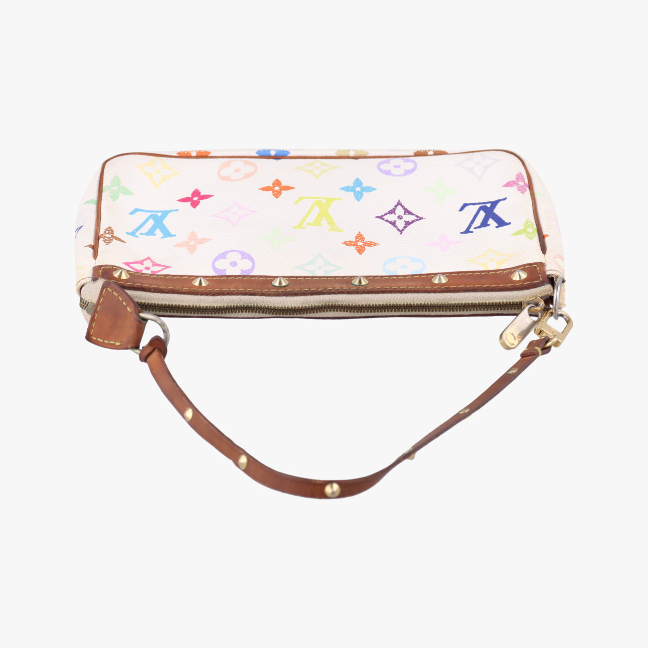 Pochette AccessoireswhiteMonogram MulticolorM92649CA2027ポシェット アクセソワールブロンモノグラム マルチカラーM92649CA2027
