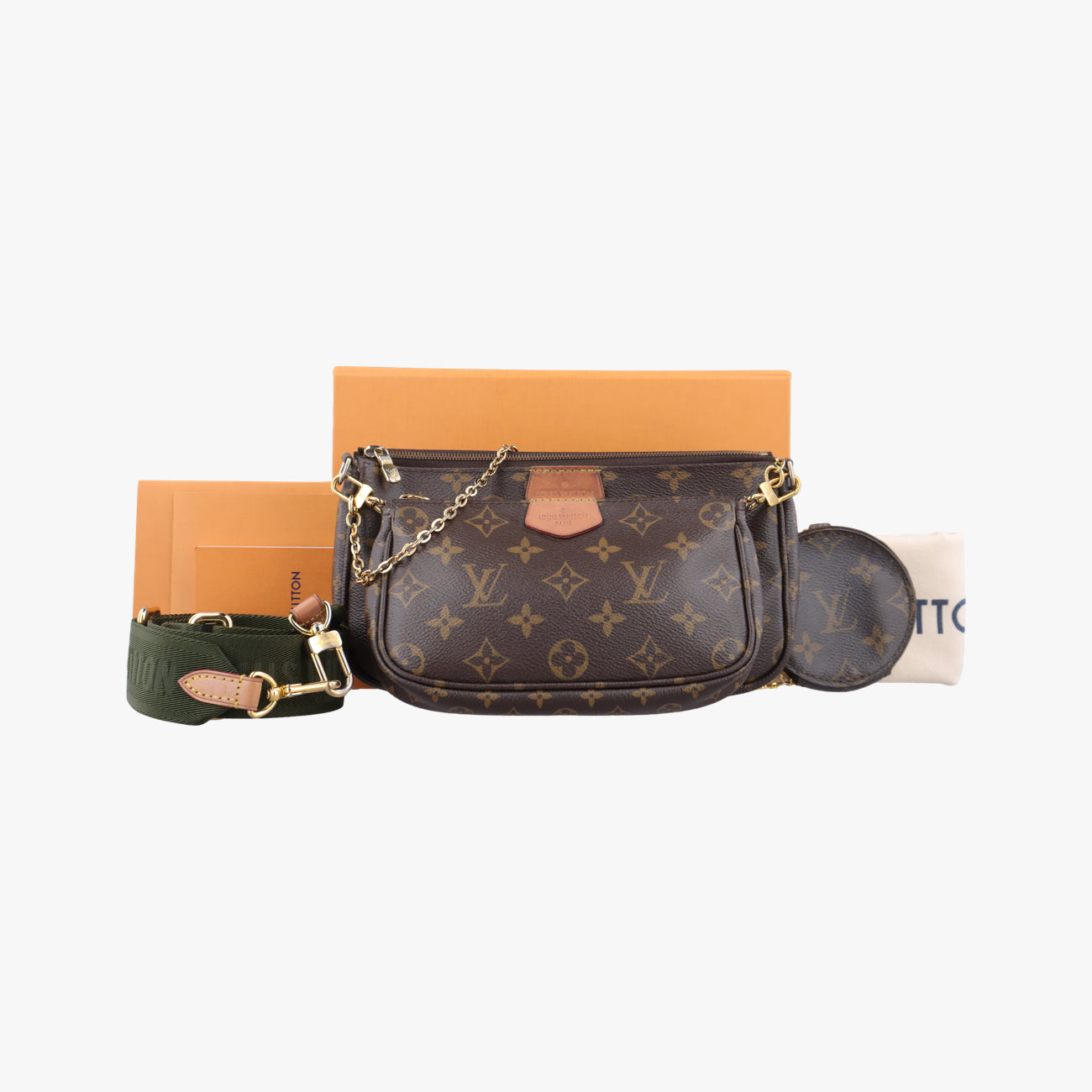 Multi Pochette Accessoirbrown×khakiMonogram CanvasM44813TA4230ミュルティ ポシェット アクセソワールモノグラム/ブラウン系×カーキモノグラムキャンバスM44813TA4230