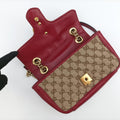 GG MarmontMulticolourFabric x leather446744F031706253GGマーモントマルチカラーファブリック×レザー446744F031706253