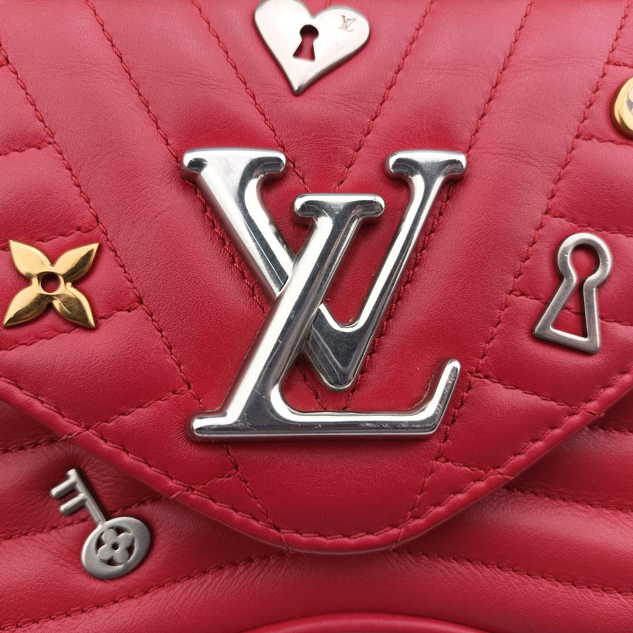 New Wave　Love Lock　PMredLeatherM53213NZ5118ニューウェーブ　ラブロックPMレッドレザーM53213NZ5118