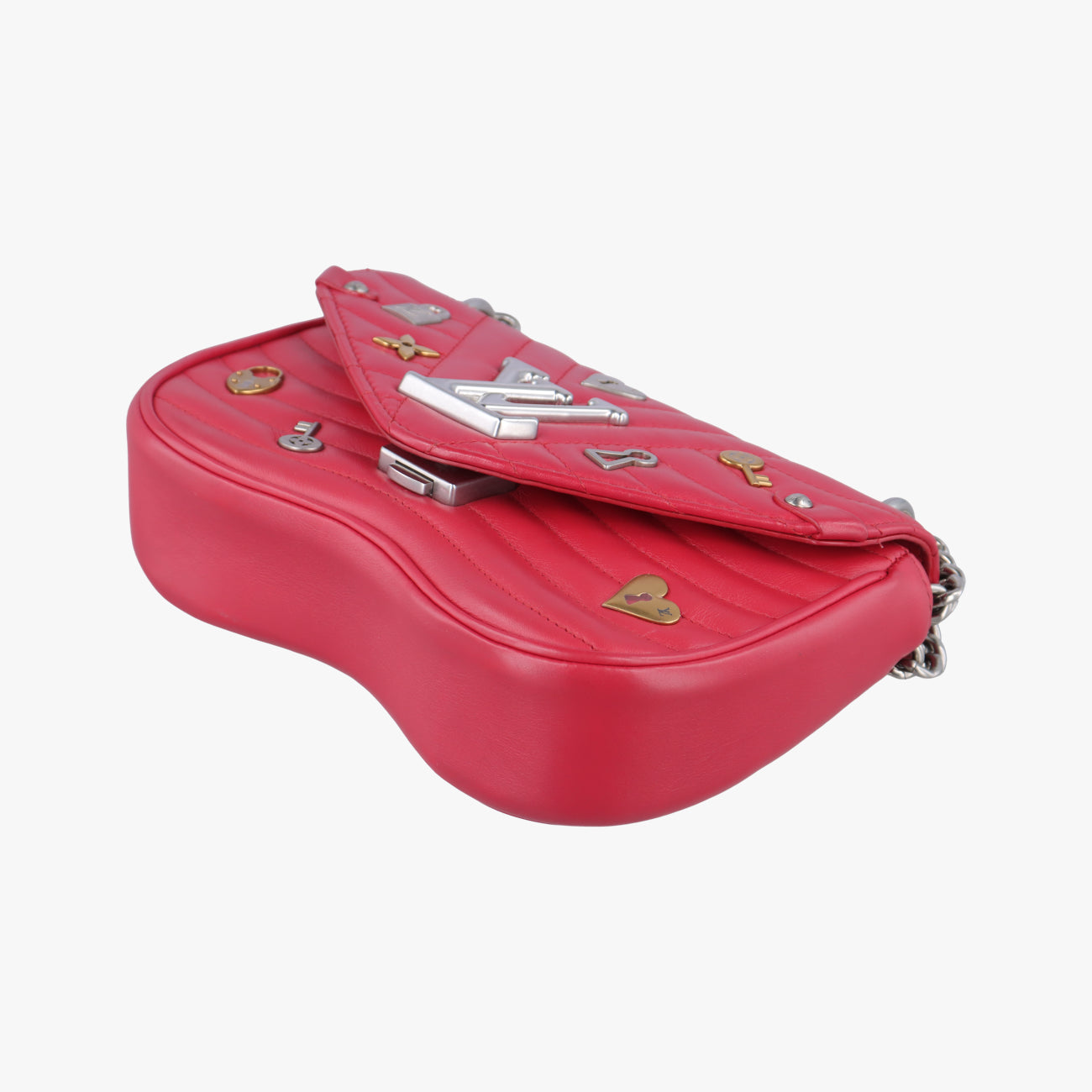 New Wave　Love Lock　PMredLeatherM53213NZ5118ニューウェーブ　ラブロックPMレッドレザーM53213NZ5118