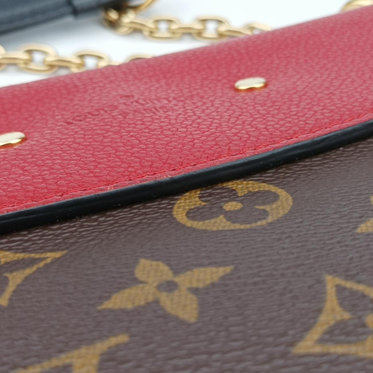 SAINT PLACIDEbrown×CERISEMonogram Canvas×calf leatherM43713CA0198サンプラシードモノグラム/ブラウン系×スリーズモノグラムキャンバス×カーフレザーM43713CA0198