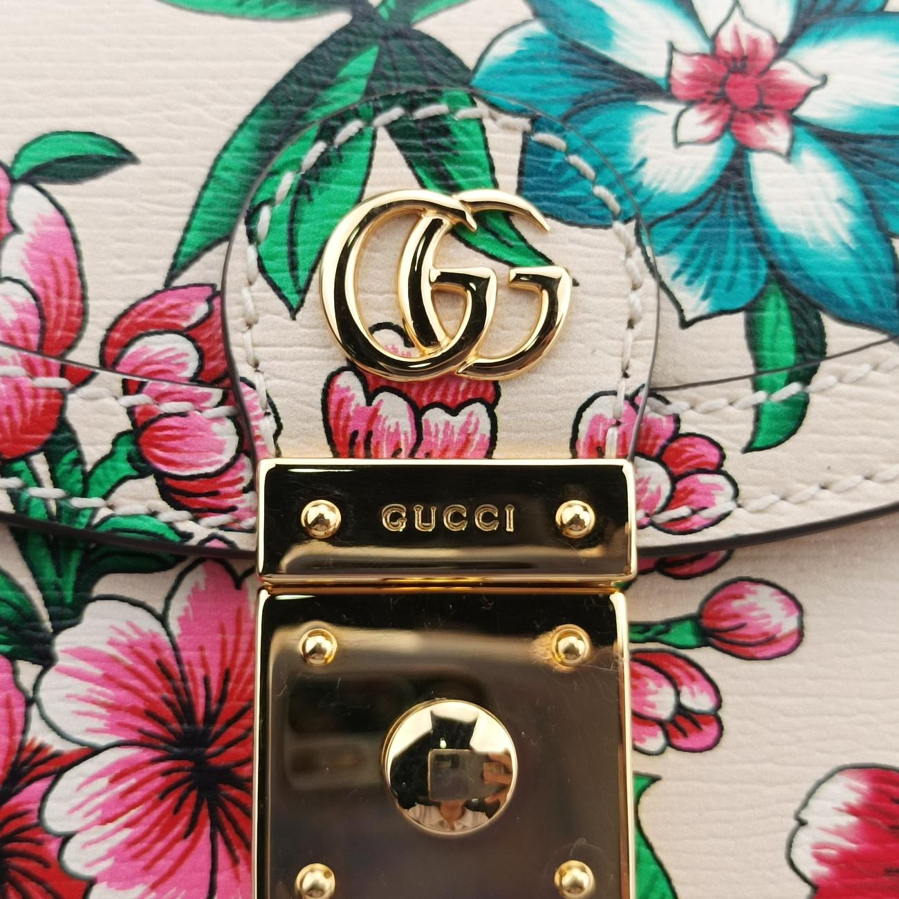 Flower ChainMulticolourLeatherF040566889フラワー チェーンマルチカラーレザー696180F040566889