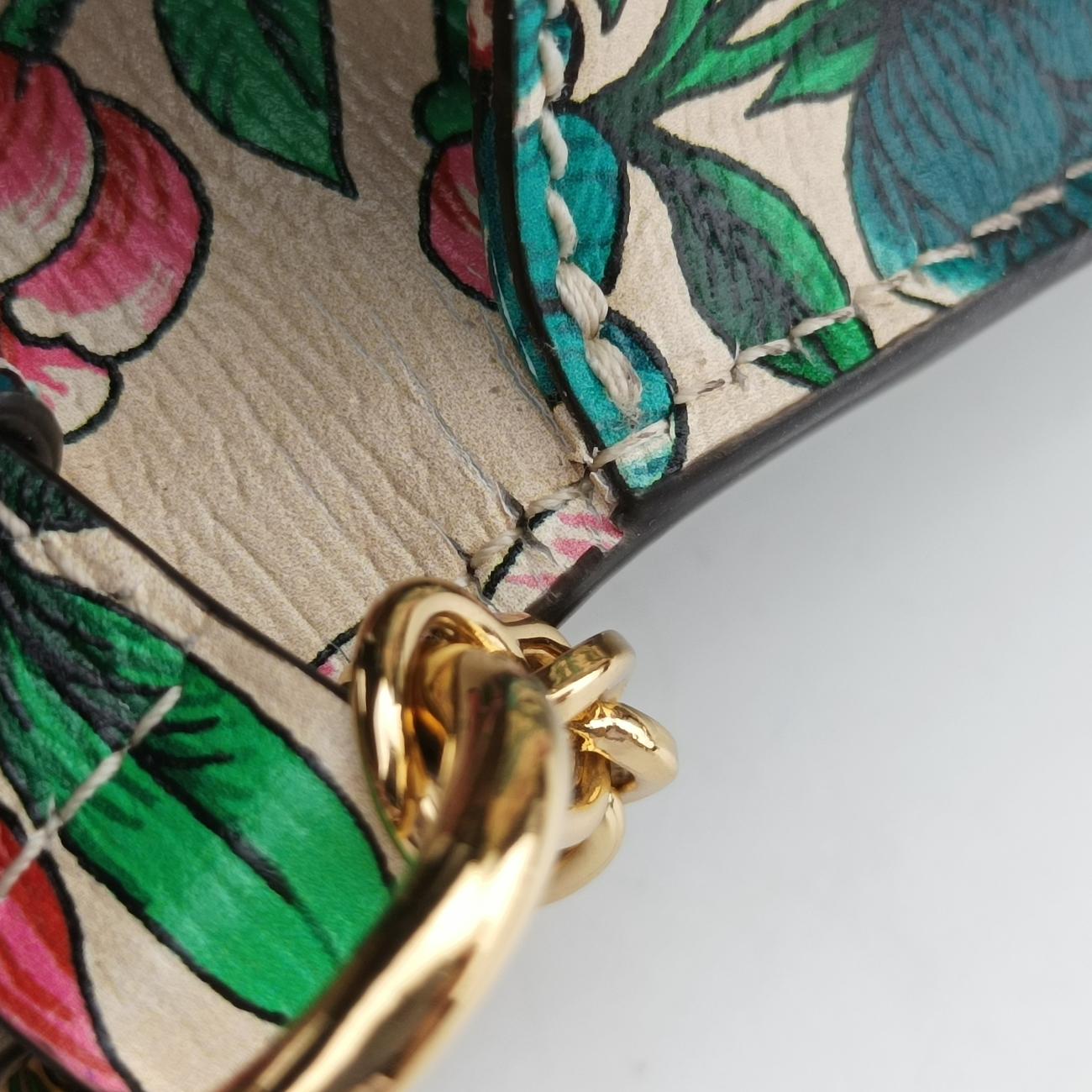 Flower ChainMulticolourLeatherF040566889フラワー チェーンマルチカラーレザー696180F040566889