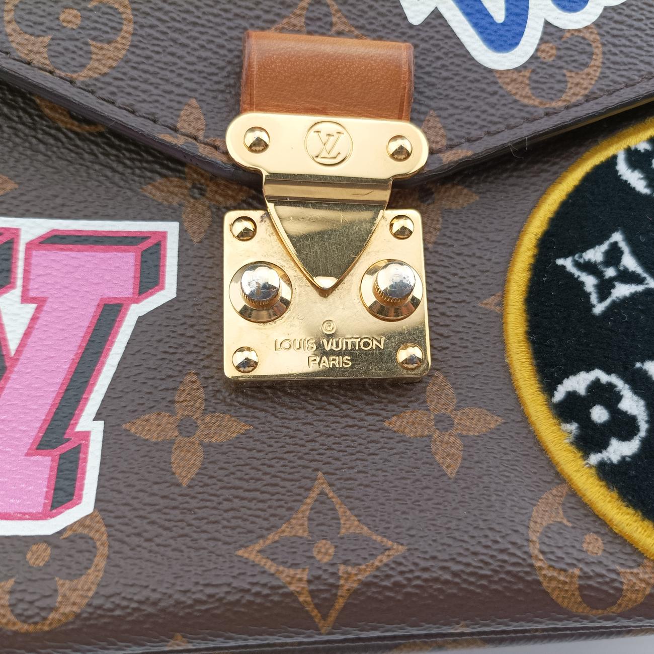 Pochette MeTIS MMBrown×multiMonogram PatchesM43991DR2178ポシェット メティスモノグラム/ブラウン系×マルチモノグラムパッチーズM43991DR2178