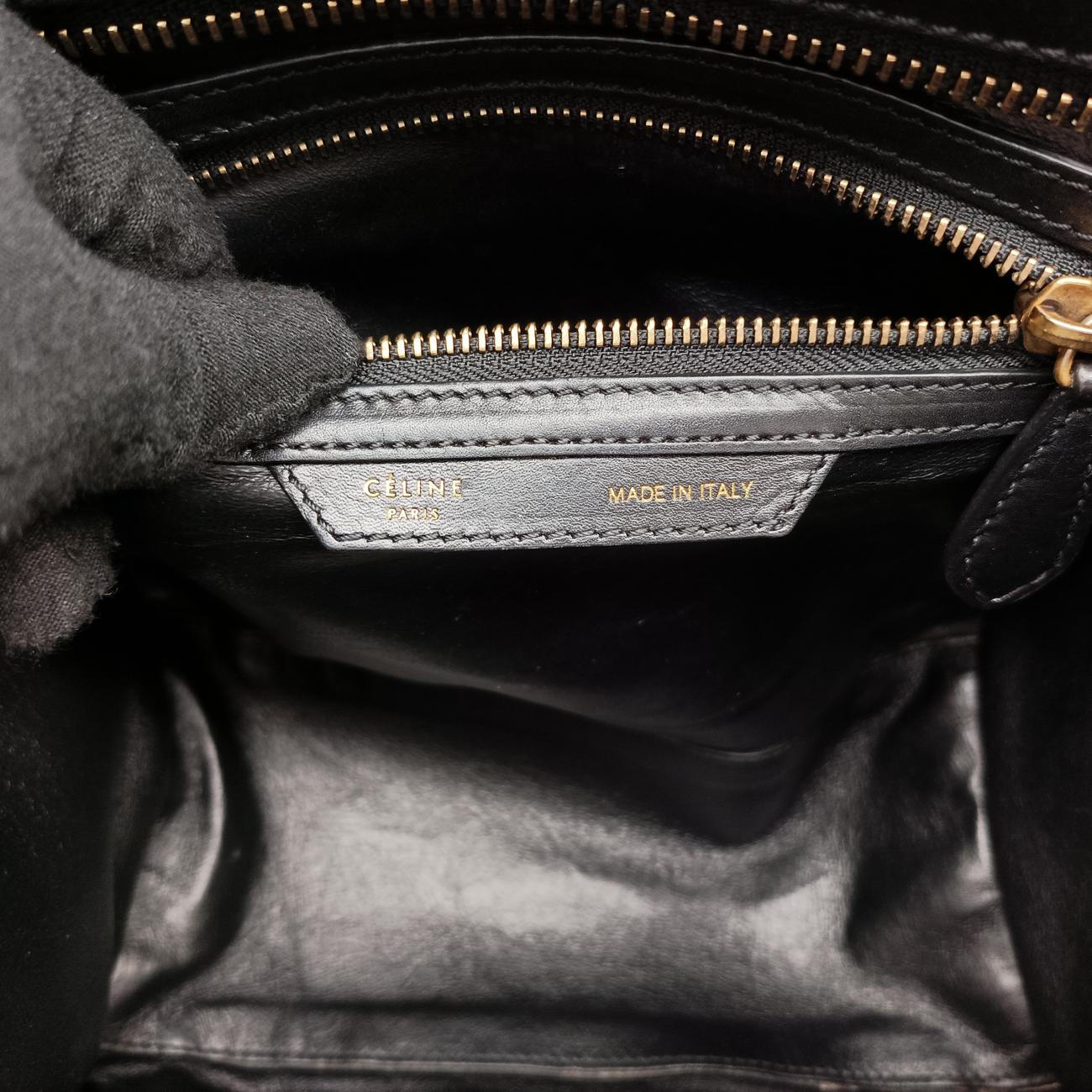 Luggage Mini ShopperBlack×greenLeatherW-AT-0181 W-MM-0181ラゲージミニショッパーブラック×グリーンレザーW-AT-0181 W-MM-0181