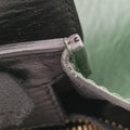 Luggage Mini ShopperBlack×greenLeatherW-AT-0181 W-MM-0181ラゲージミニショッパーブラック×グリーンレザーW-AT-0181 W-MM-0181