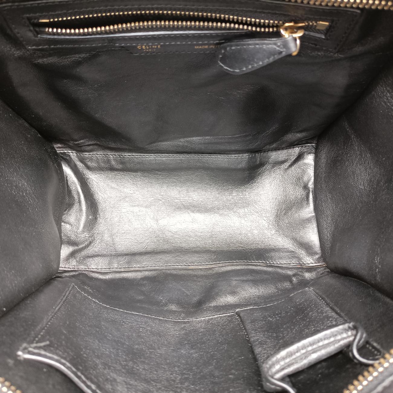 Luggage Mini ShopperBlack×greenLeatherW-AT-0181 W-MM-0181ラゲージミニショッパーブラック×グリーンレザーW-AT-0181 W-MM-0181