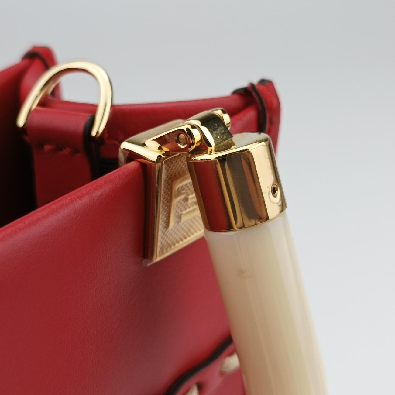 MINI SUNSHINE SHOPPERRedLeather8BS0518BS051 AHNV 12085-219サンシャイン ショッパーレッドレザー8BS0518BS051 AHNV 12085-219