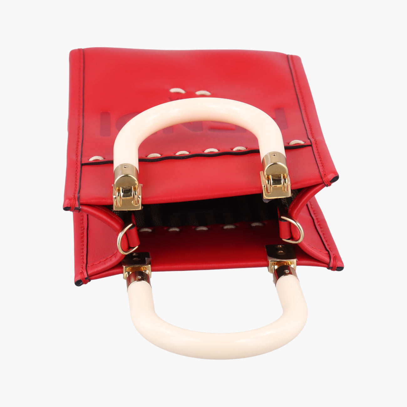 MINI SUNSHINE SHOPPERRedLeather8BS0518BS051 AHNV 12085-219サンシャイン ショッパーレッドレザー8BS0518BS051 AHNV 12085-219