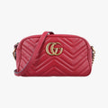 GG MarmontRedLeather447632Lot number unknownGGマーモントレッドレザー447632製番不明