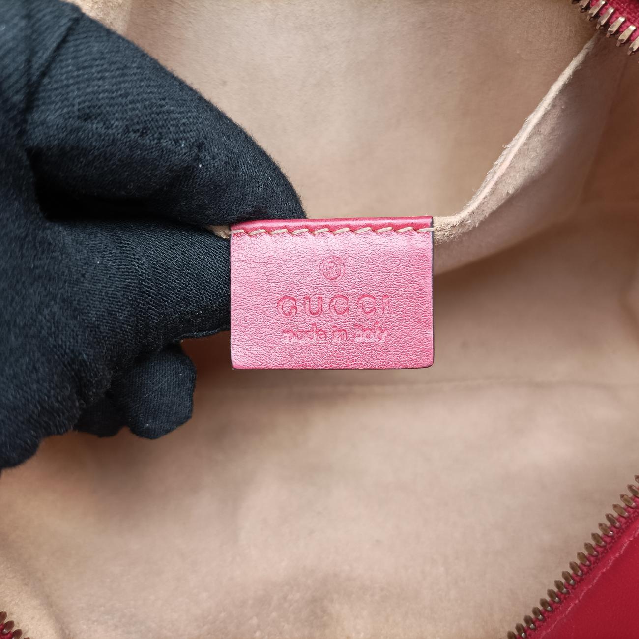 GG MarmontRedLeather447632Lot number unknownGGマーモントレッドレザー447632製番不明