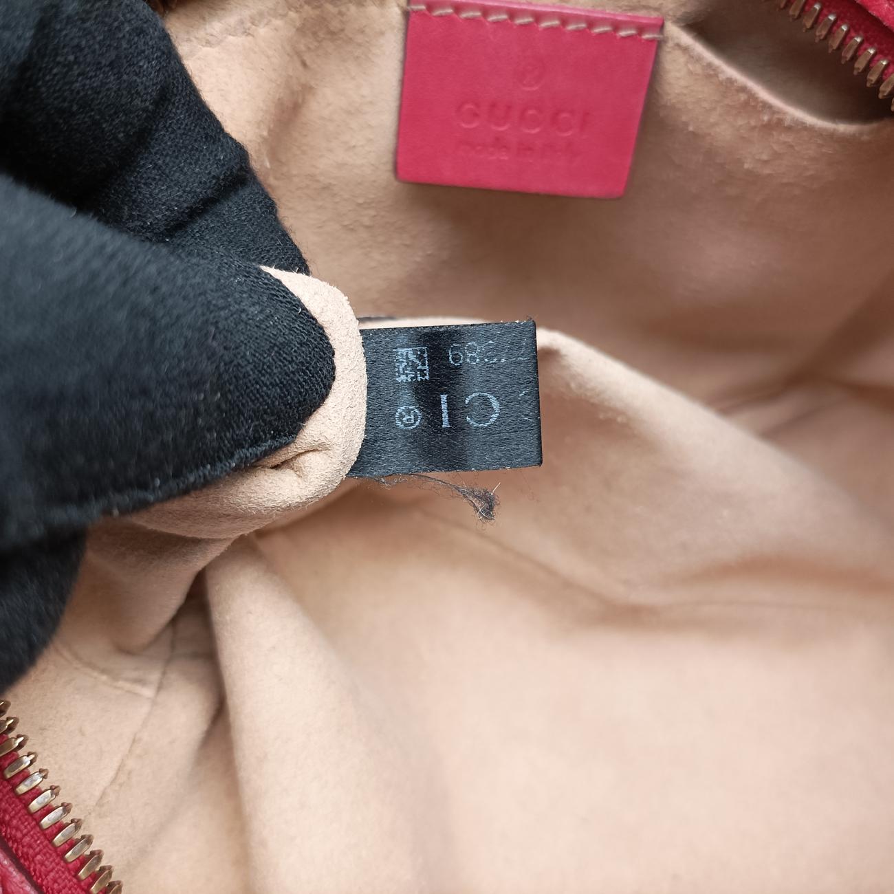 GG MarmontRedLeather447632Lot number unknownGGマーモントレッドレザー447632製番不明