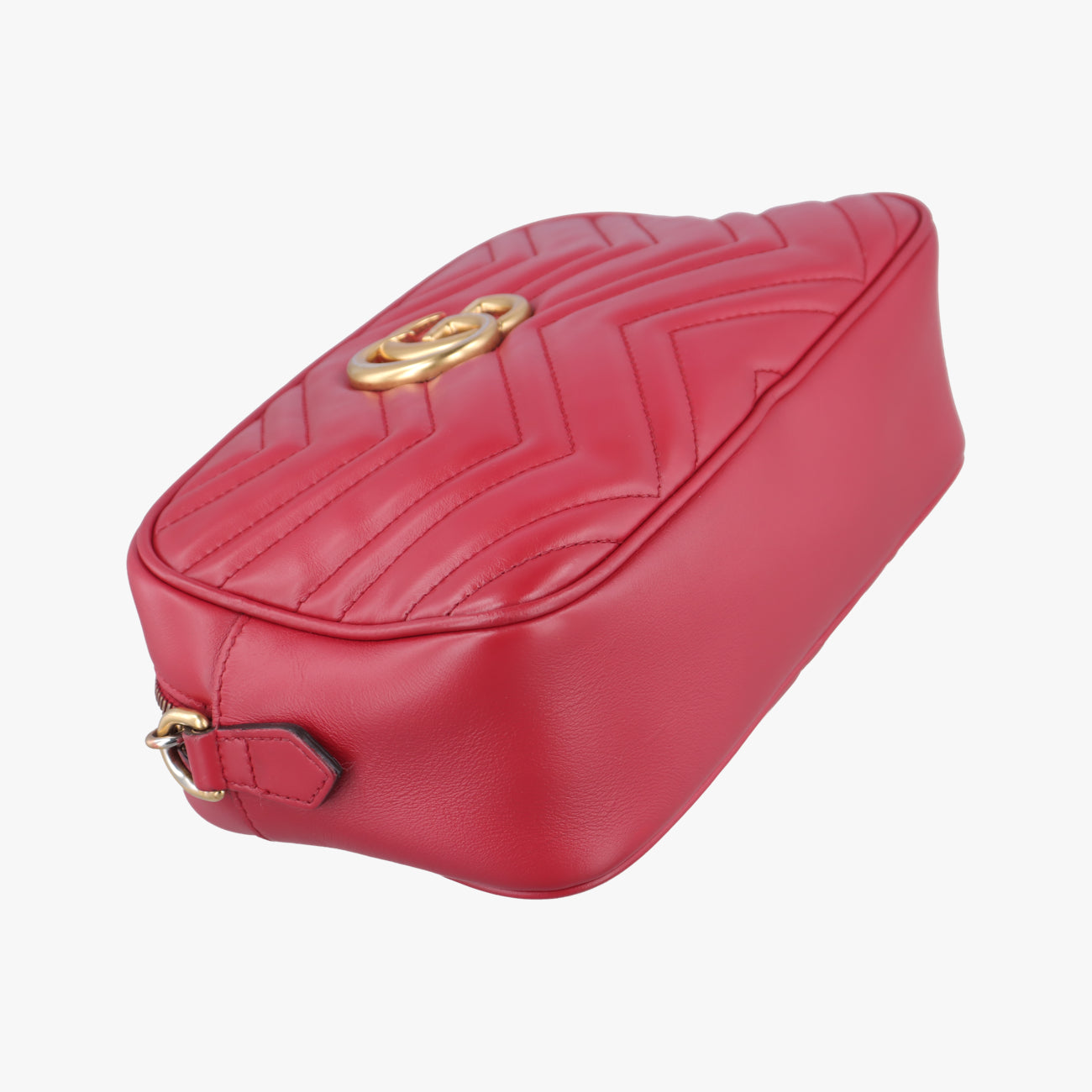 GG MarmontRedLeather447632Lot number unknownGGマーモントレッドレザー447632製番不明