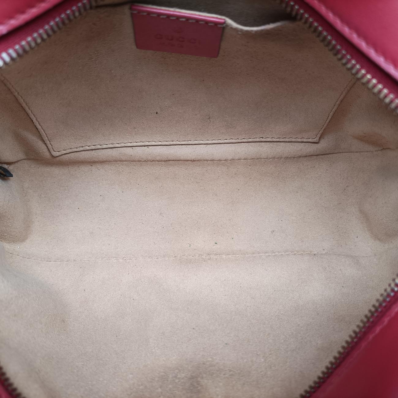 GG MarmontRedLeather447632Lot number unknownGGマーモントレッドレザー447632製番不明