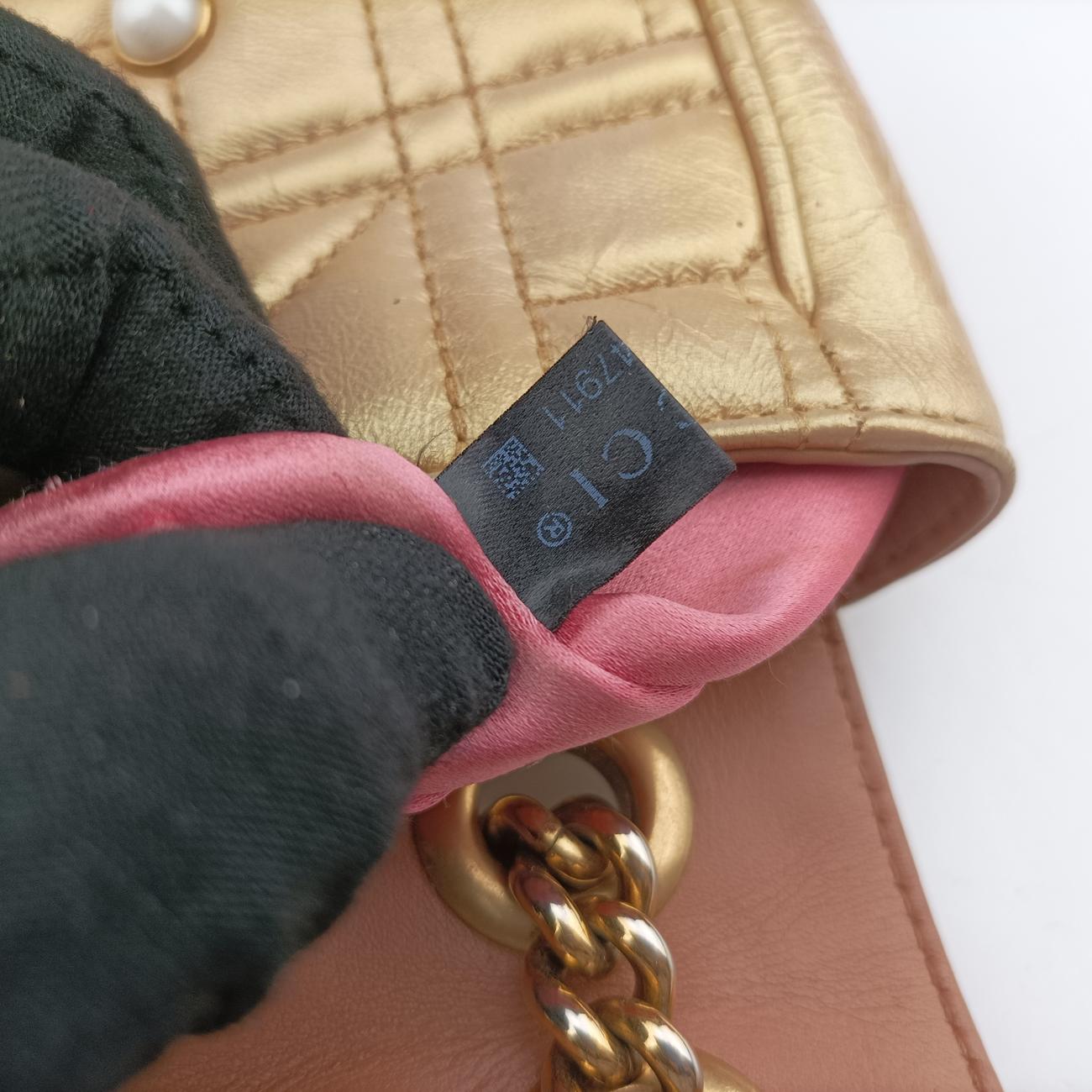 GG MarmontGoldenLeather446744H021447911GGマーモントゴールドレザー446744H021447911