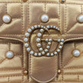 GG MarmontGoldenLeather446744H021447911GGマーモントゴールドレザー446744H021447911