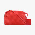 NODINI IntrecciatoRedlambskinB05677180Aノディーニ イントレチャートレッドラムスキンB05677180A