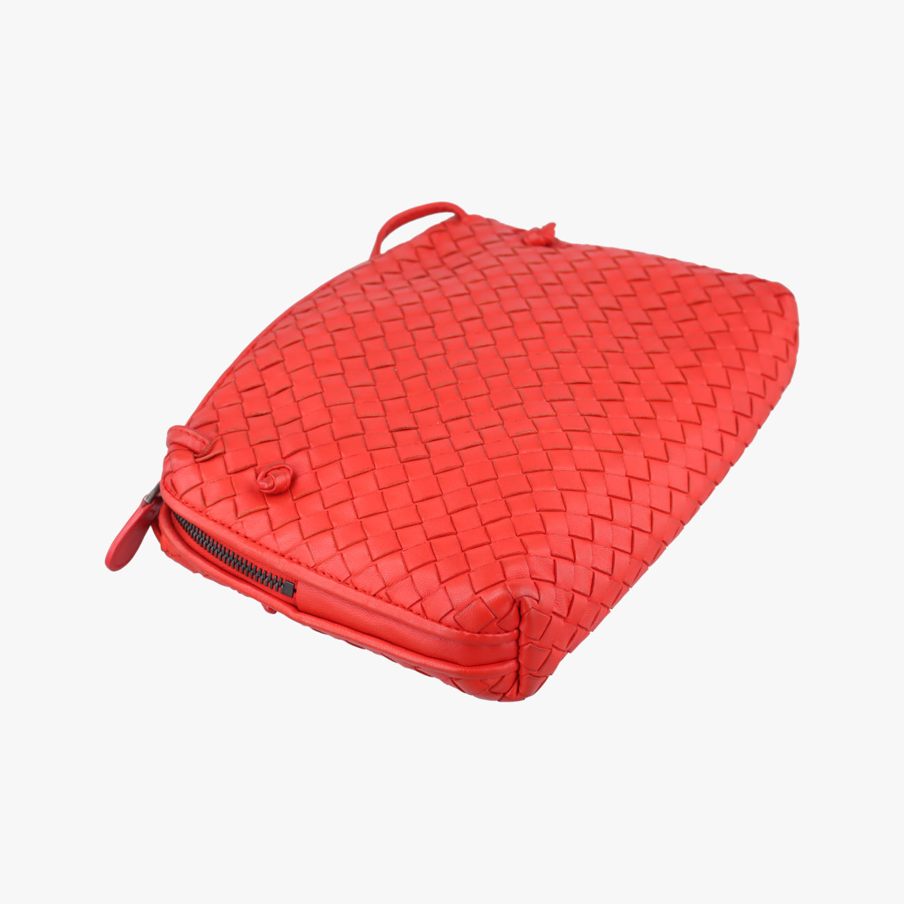 NODINI IntrecciatoRedlambskinB05677180Aノディーニ イントレチャートレッドラムスキンB05677180A