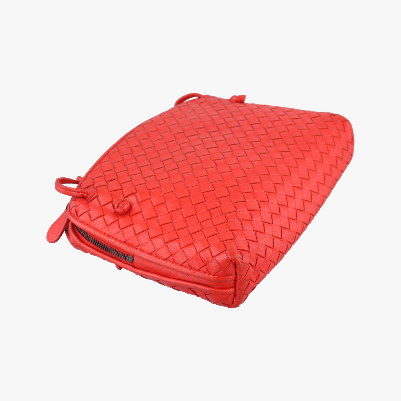 NODINI IntrecciatoRedlambskinB05677180Aノディーニ イントレチャートレッドラムスキンB05677180A