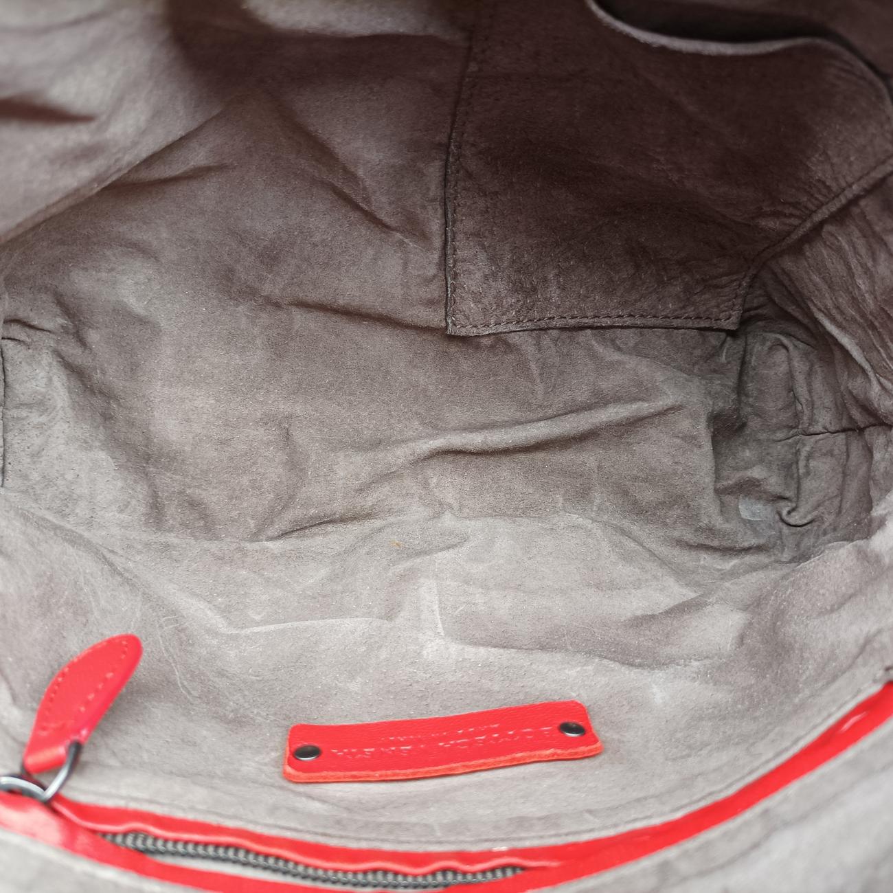 NODINI IntrecciatoRedlambskinB05677180Aノディーニ イントレチャートレッドラムスキンB05677180A