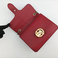 Interlocking GRedLeatherE030865643インターロッキングGレッドレザー510304E030865643