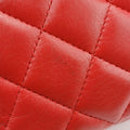Matelasse Coco MarkRedlambskinA9173115848474マトラッセ ココマークレッドラムスキンA9173115848474