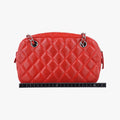 Matelasse Coco MarkRedlambskinA9173115848474マトラッセ ココマークレッドラムスキンA9173115848474