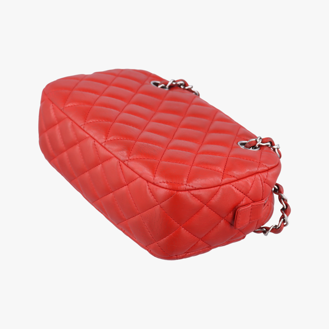 Matelasse Coco MarkRedlambskinA9173115848474マトラッセ ココマークレッドラムスキンA9173115848474