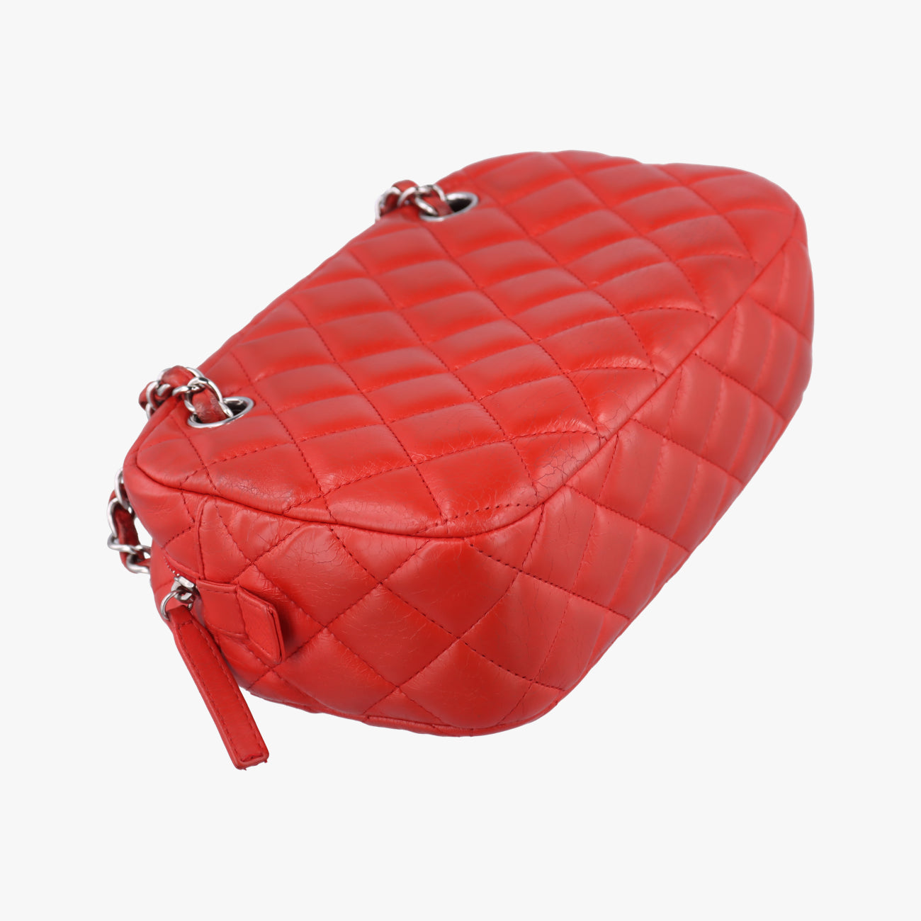 Matelasse Coco MarkRedlambskinA9173115848474マトラッセ ココマークレッドラムスキンA9173115848474