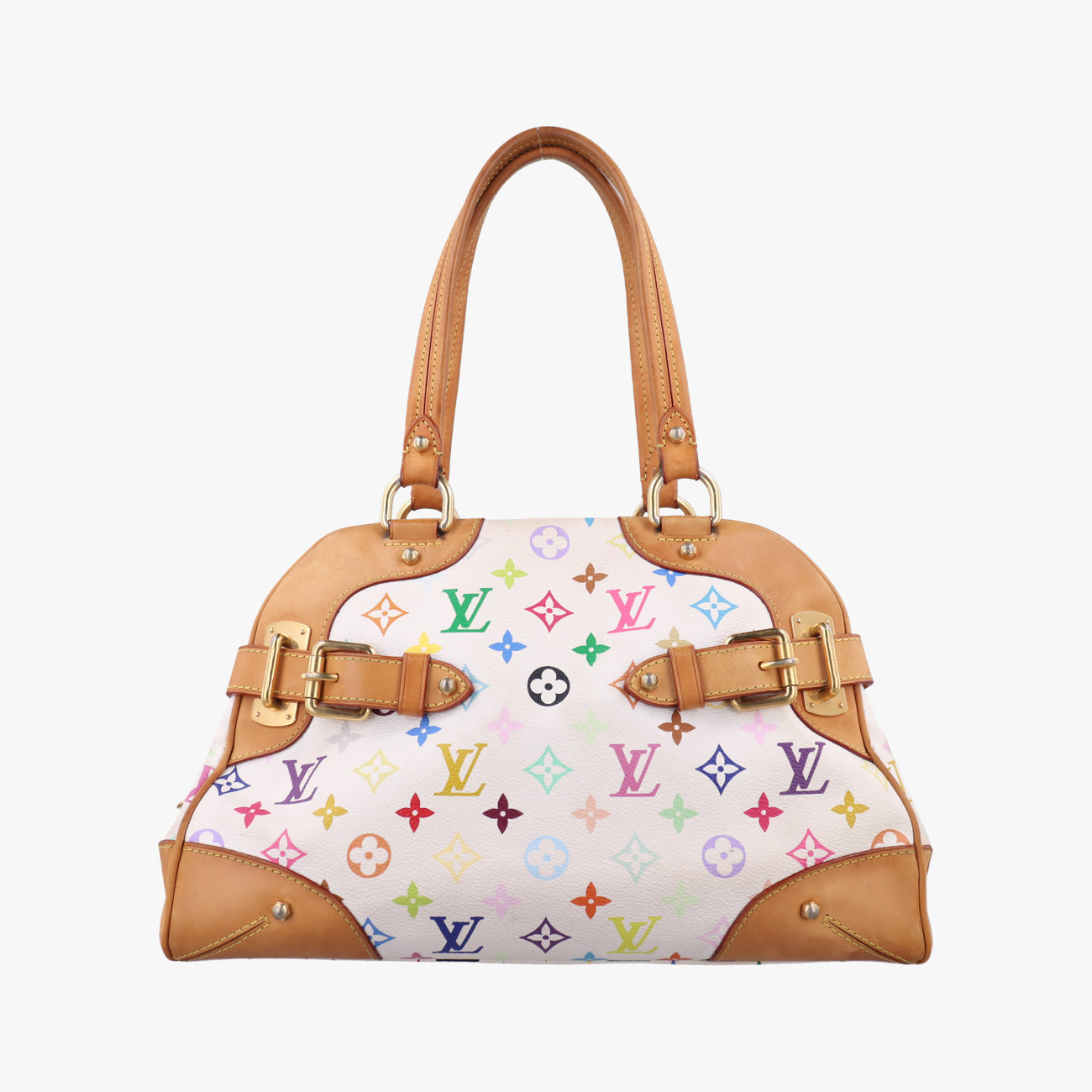 CLAUDIAWhiteMonogram MulticolorM40193Lot number unknownクラウディアブロンモノグラム マルチカラーM40193製番不明