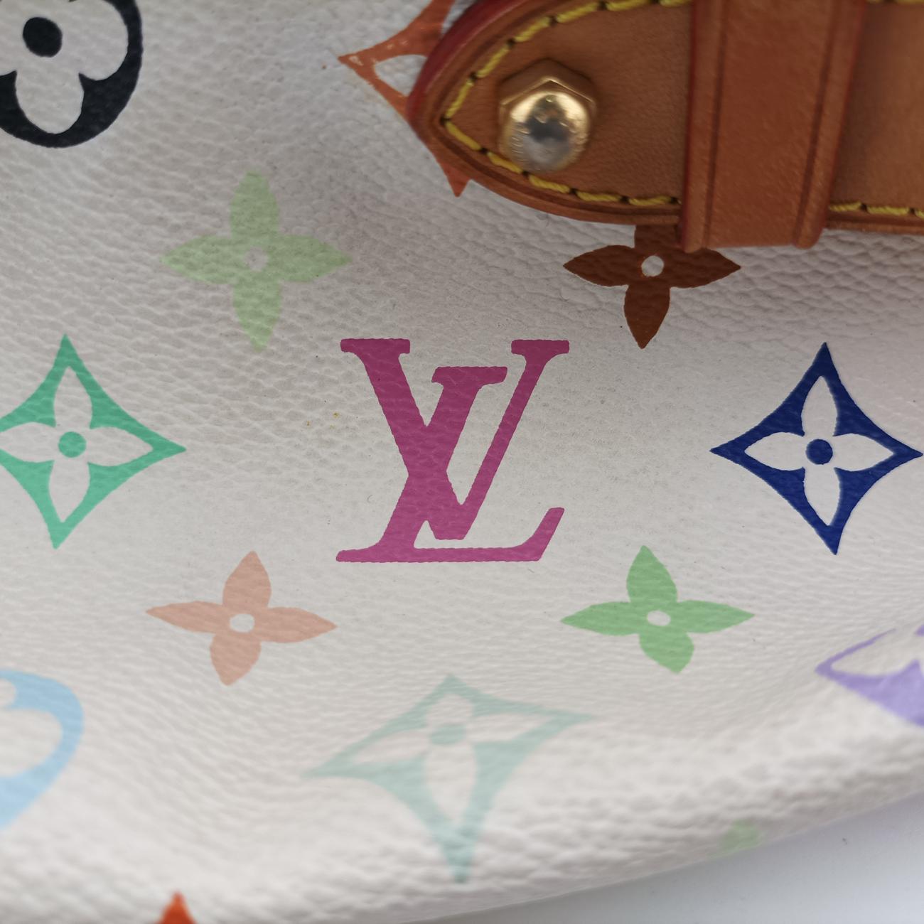 CLAUDIAWhiteMonogram MulticolorM40193Lot number unknownクラウディアブロンモノグラム マルチカラーM40193製番不明