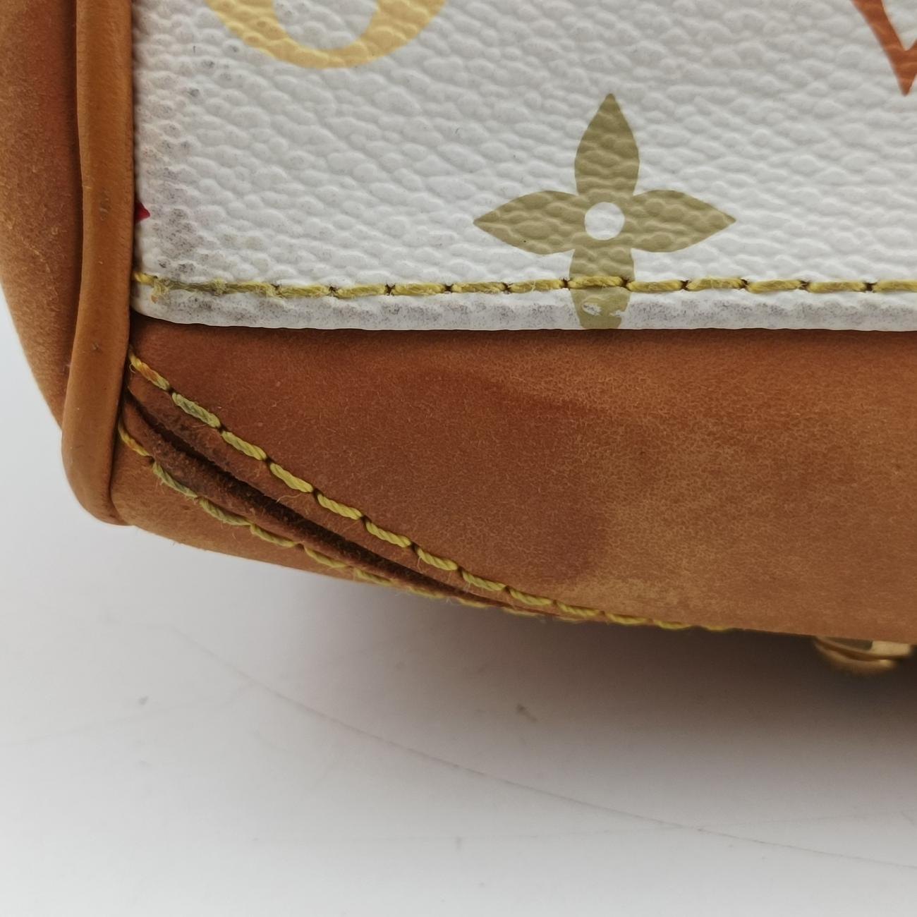 CLAUDIAWhiteMonogram MulticolorM40193Lot number unknownクラウディアブロンモノグラム マルチカラーM40193製番不明