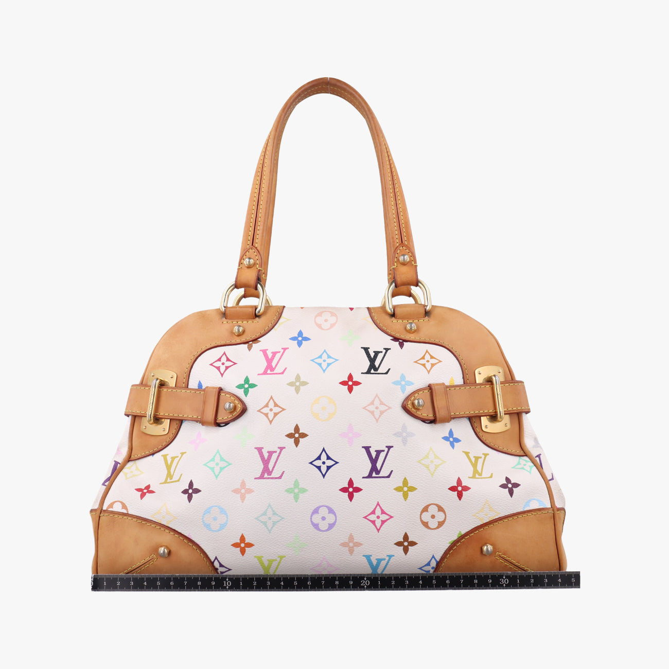 CLAUDIAWhiteMonogram MulticolorM40193Lot number unknownクラウディアブロンモノグラム マルチカラーM40193製番不明