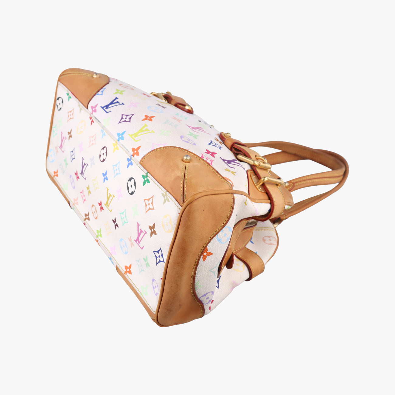 CLAUDIAWhiteMonogram MulticolorM40193Lot number unknownクラウディアブロンモノグラム マルチカラーM40193製番不明