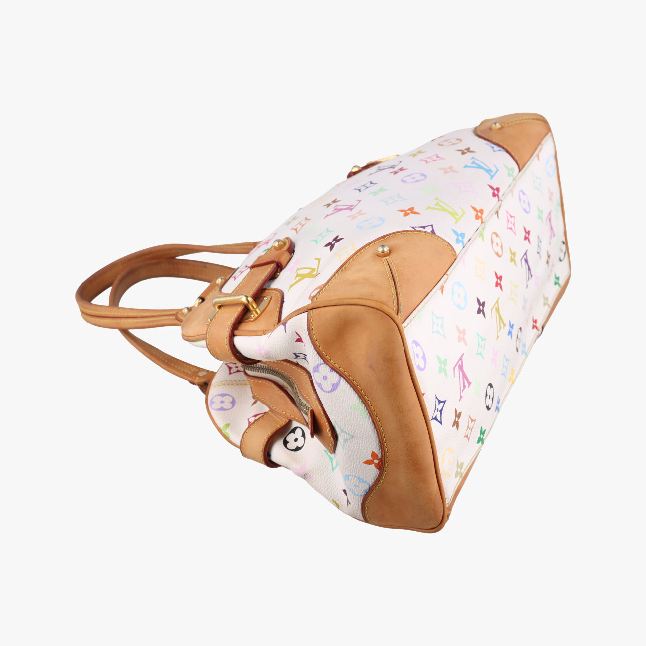 CLAUDIAWhiteMonogram MulticolorM40193Lot number unknownクラウディアブロンモノグラム マルチカラーM40193製番不明