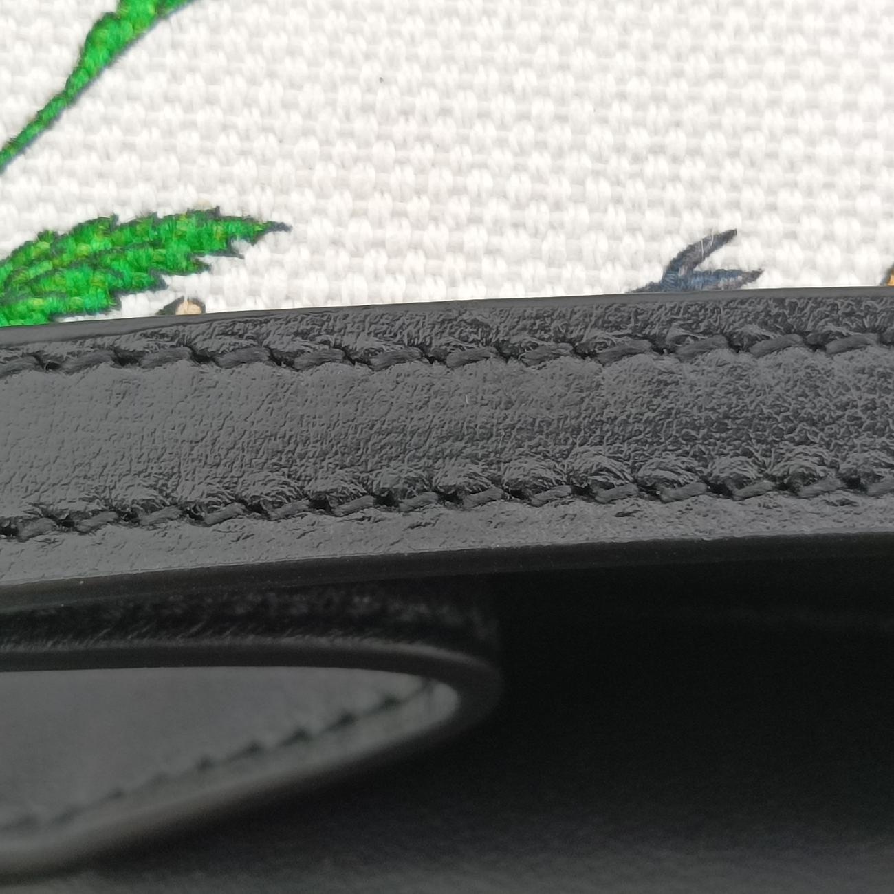 Hacker Project FloraMulticolourfabric×Leather681697H036343837ハッカープロジェクト フローラマルチカラーファブリック×レザー681697H036343837