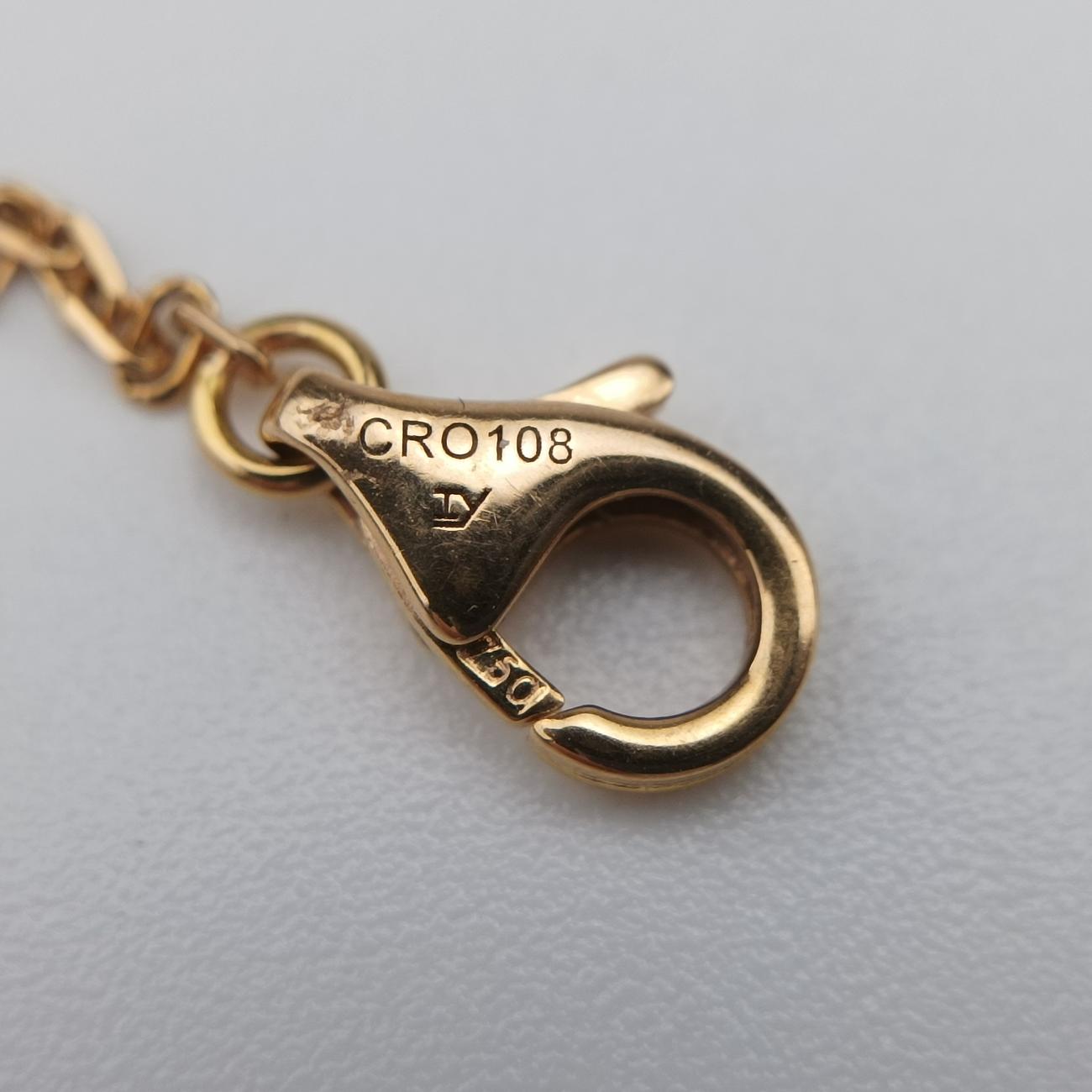 Trinity HeartGold& Rose Gold&PlatinumAU750B7061100CRO108トリニティ ハートゴールド&ローズゴールド&プラチナAU750B7061100CRO108