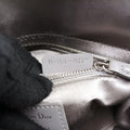 Satin Crystal Cannage Mini Lady DiorSilversatin11-MA-0179サテンクリスタル カナージュ ミニ レディ ディオールシルバーサテン11-MA-0179
