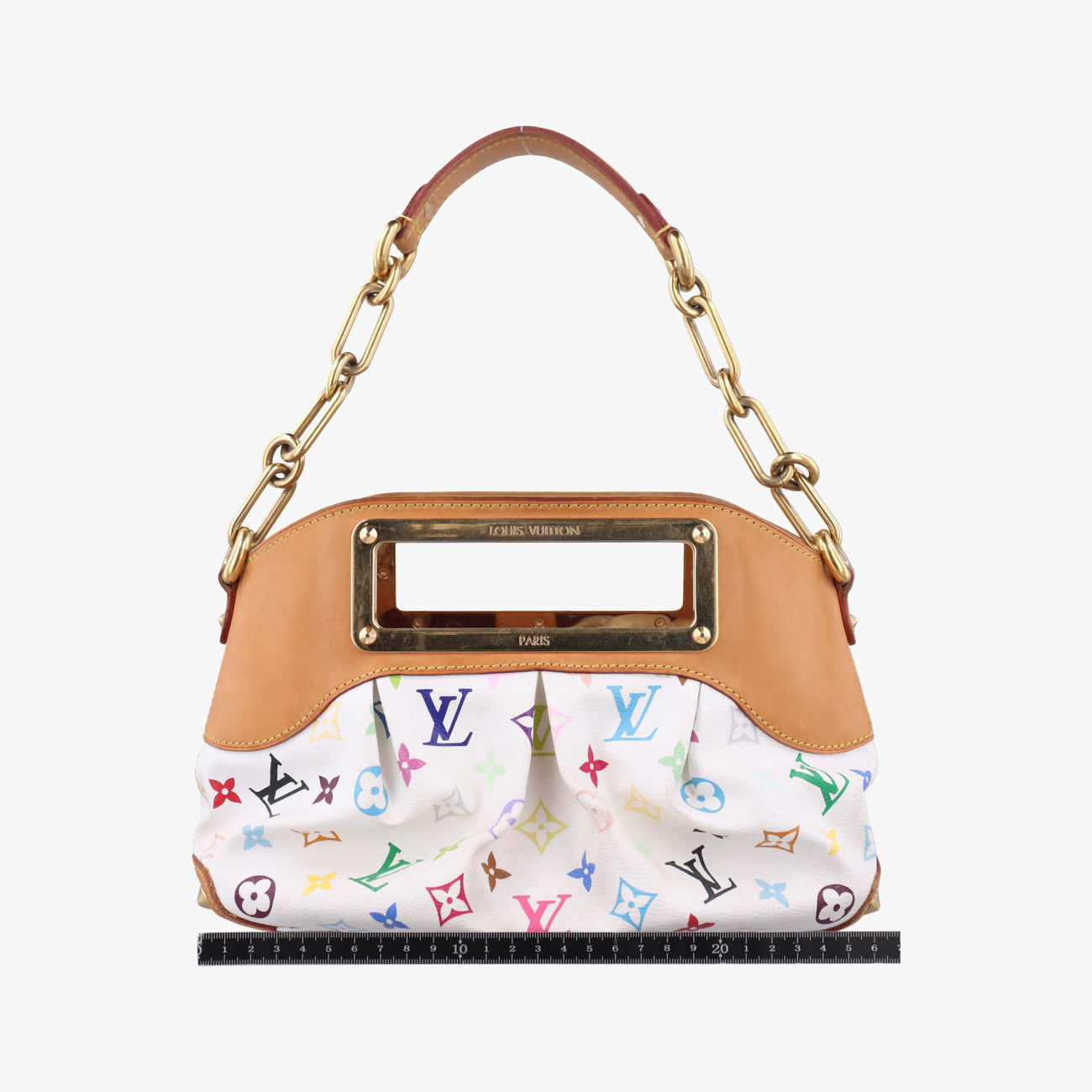 JUDY PMwhiteMonogram MulticolorM40257Lot number unknownジュディPMブロンモノグラム マルチカラーM40257製番不明