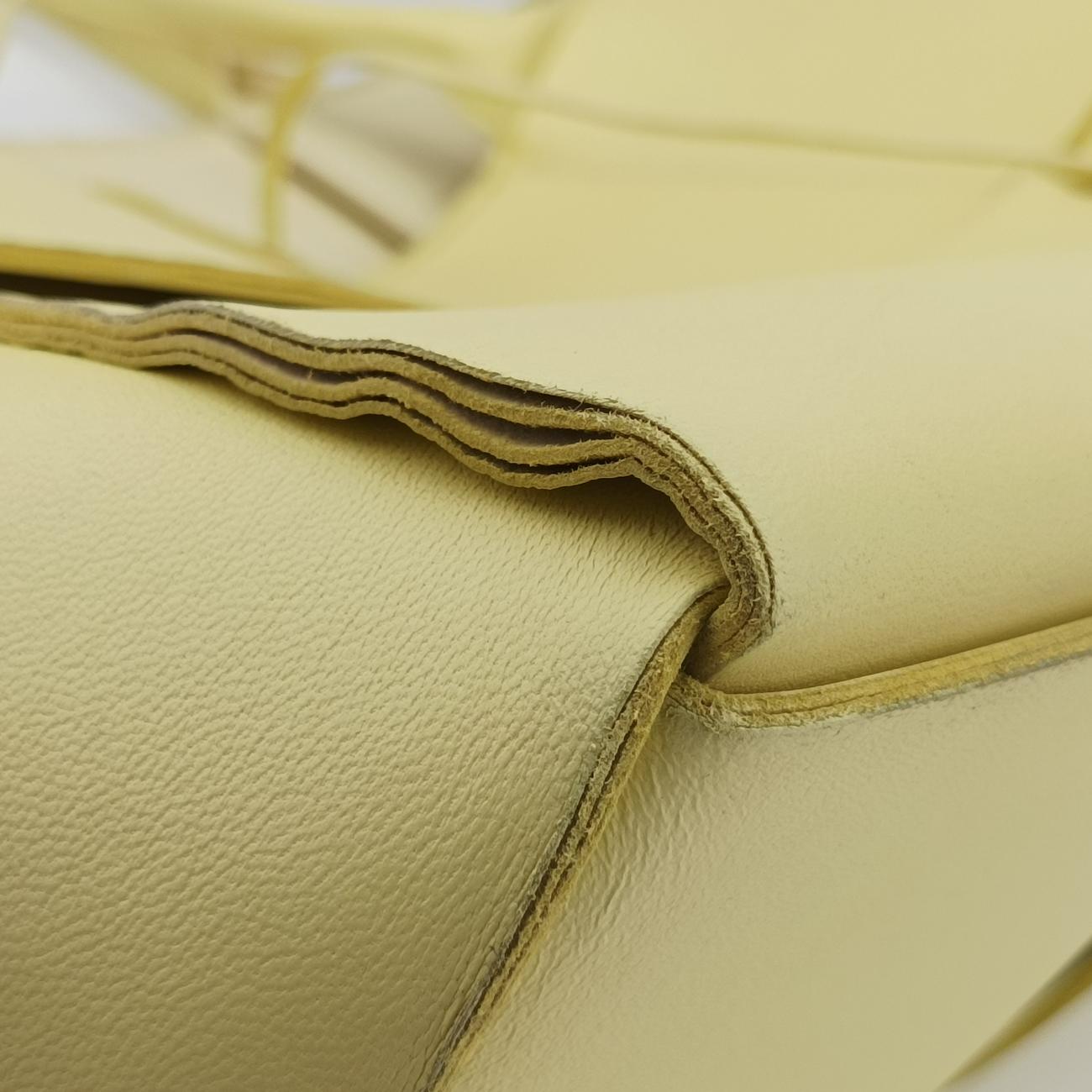 THE ARCO Tote smallYellowlambskinB09331882Mスモールザ アルコトートイエローラムスキンB09331882M