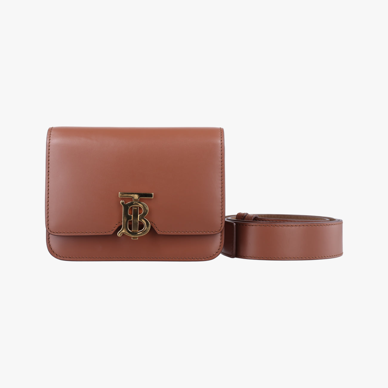 TB  structuredBrownLeatherITALBSRL239CALTBロゴブラウンレザーITALBSRL239CAL