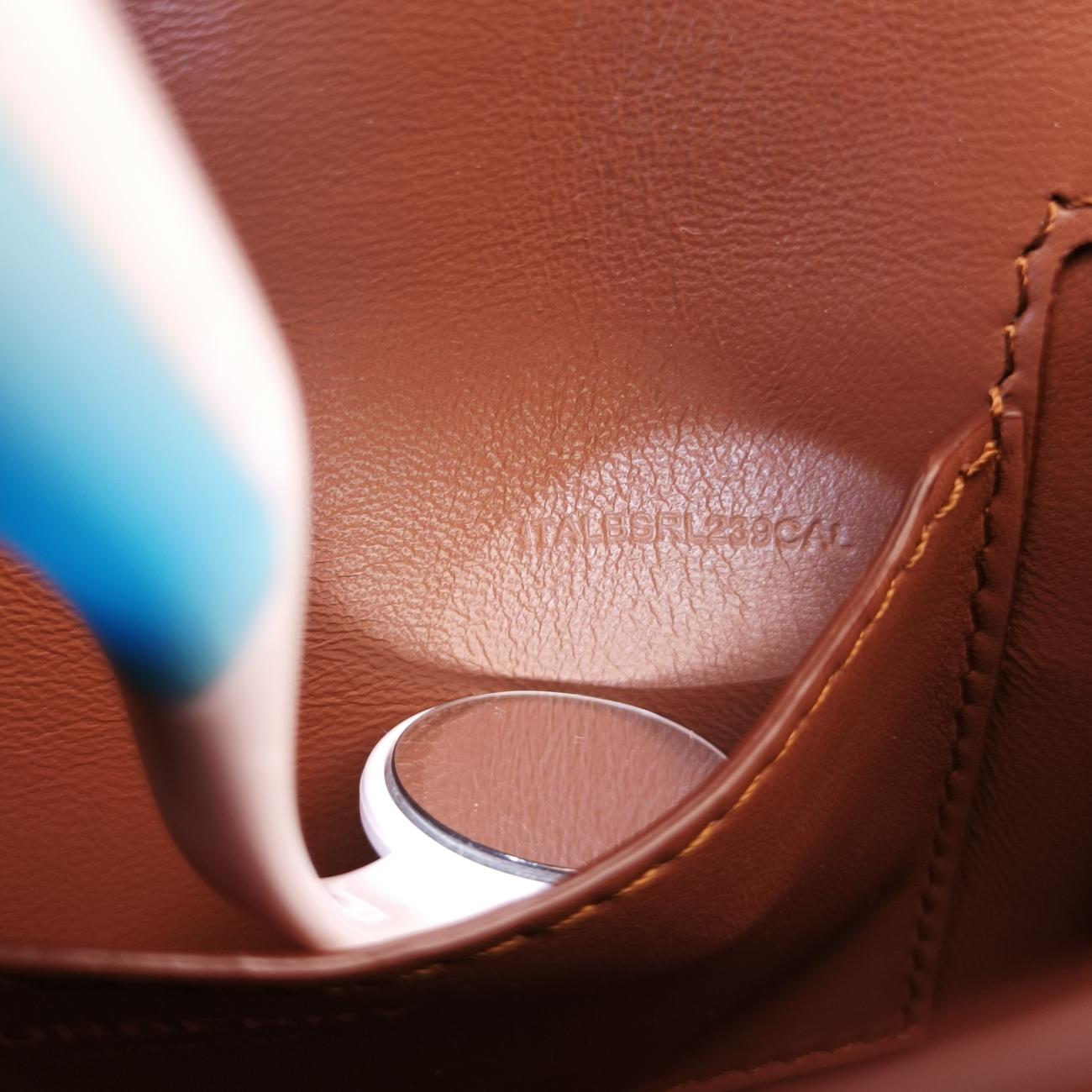 TB  structuredBrownLeatherITALBSRL239CALTBロゴブラウンレザーITALBSRL239CAL